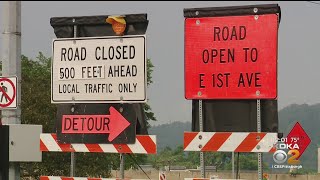 WeeksLong Tarentum Bridge Closure Begins [upl. by Hnao]