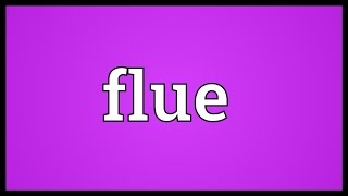 Flue Meaning [upl. by Sidky]