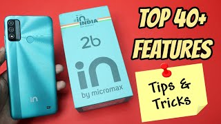 Micromax IN 2B Tips amp Tricks  40 Special Features [upl. by Acinehs260]