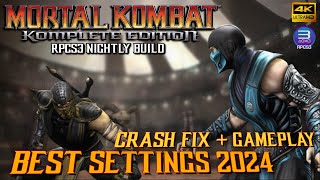 Mortal Kombat 2011  RPCS3  Best Settings  4K60FPS [upl. by Aicissej]