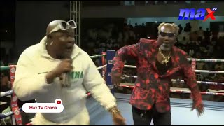 BUKOM BANKU AND AYITEY POWERS PROVIDING FANS PREMIUM ENTERTAINMENT AT THE BUKOM BOXING ARENA [upl. by Frodeen]