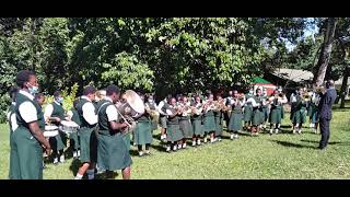 The Kaimosi Girls BrassNational Anthem Take 1 [upl. by Chalmer]