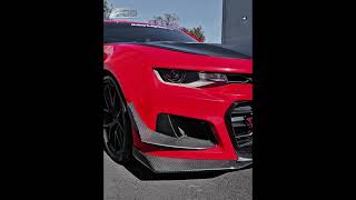 Extreme Online Store 2016Present Camaro ZL1 1LE Carbon Fiber Front Bumper Air Duct Bezel Pair [upl. by Enisaj]