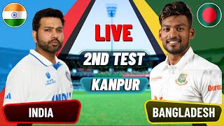 Live IND Vs BAN 2nd Test Match Day 4 Live Cricket Match Today  IND vs BAN live [upl. by Zil352]