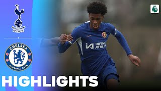 Chelsea vs Tottenham  Highlights  U18 Premier League 17022024 [upl. by Townshend]