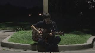 A cover of Sparks by Coldplay in a park at 3am [upl. by James]