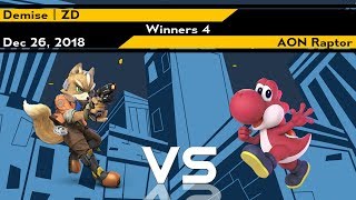 Ultimate Xeno141 Winners 4  Demise ZD vs AON Raptor [upl. by Akinahc]