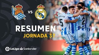 Resumen de Real Sociedad vs Real Madrid 31 [upl. by Enilrae]