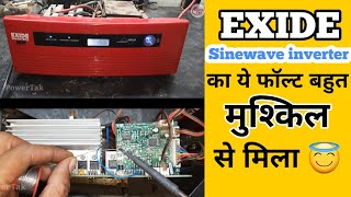 Exide GQP 1050 SineWave Inverter Mains Sensing Problem Solution PowerTak [upl. by Sassan728]