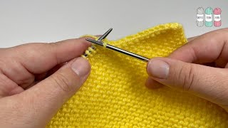 Knitted Cast Off for Beginners [upl. by Christye]