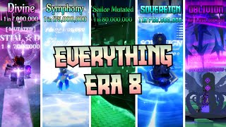 Sols RNG ┃ EVERYTHING new in  Era 8 🌏 ┃Every new Aura 🔮 [upl. by Nnylyrehc738]