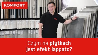 Czym na płytkach jest efekt lappato [upl. by Ainuj]