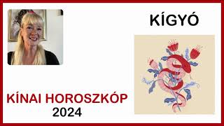 Kínai Horoszkóp Kígyó 2024  éves előrejelzés [upl. by Allerie]