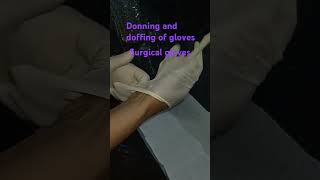 HOw to wear and remove gloves [upl. by Abih]