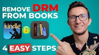 Simplest Way to Remove DRM from Books – No Kindle Serial Number Needed [upl. by Gris987]