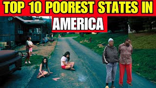 Top 10 States With Highest Poverty in AMERICA POOREST STATES 2024 [upl. by Aikym]