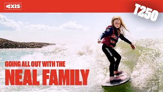 Going All Out with the Neal Family  Family Day on the Water  Surf Behind the Axis T250 [upl. by Sel]