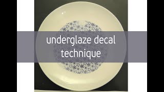 How to use Underglaze Decals [upl. by Asikal]