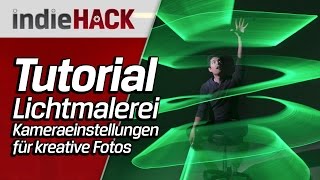 Tutorial Lichtmalerei  Kameraeinstellungen für kreative Fotos  Kingston indieHACK [upl. by Herrod721]