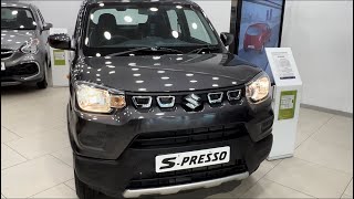 Maruti Suzuki S Presso VXI Top Model Detailed Review 2024 Big Update with on Road Price [upl. by Greeson802]