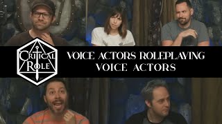 Professional Voice Actors Roleplaying Themselves [upl. by Casaleggio]