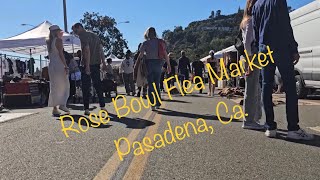 Rose Bowl Flea Market Walking Tour [upl. by Zilada987]