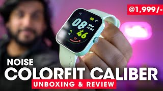 Noise Colorfit Caliber Unboxing amp Review ⚡️Best Budget Smartwatch Under 2000 Rs in 2022 AmanDhingra [upl. by Winfrid]