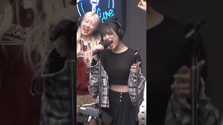 AHYEON slaying the 3 highnote progression  RAMI’s great vocals KBS COOL FM shorts mrremoved [upl. by Attelrak]