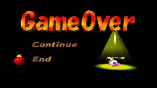 Bomberman Hero  Game Over N64 [upl. by Avlem]