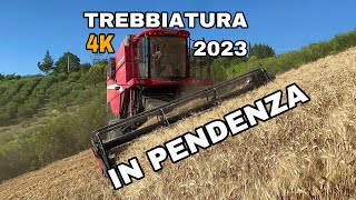 TREBBIATURA grano duro 2023  LAVERDA ALQUATTRO AUTOLIVELLANTE [upl. by Christy]