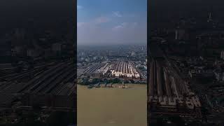 Howrah railway station and Howrah bridge 🌉 😍 ♥️ ❤️❤️✨️ [upl. by Enrichetta424]