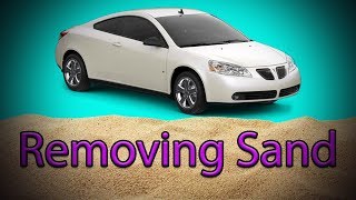 Removing Sand Out Of Your Car EASY [upl. by Banebrudge]