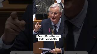 Quand Michel Barnier tacle Gabriel Attal [upl. by Clough]