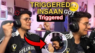 TRIGGERED INSAAN  Funniest live stream moments🤣  Triggered Ipshita [upl. by Nueoht]