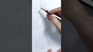 How to sketch croquisfashion illustration [upl. by Cordula]