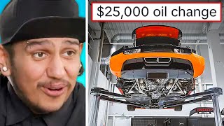 Mechanic Reacts to Expensive Supercar Repairs [upl. by Siseneg271]