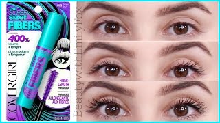 NEW Covergirl The Super Sizer Fibers Mascara  First Impression [upl. by Keram]