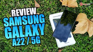 Samsung Galaxy A22 5G  Review en español [upl. by Sinoda]