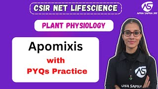 Apomixis in Plants  Plant Physiology  CSIRNET LIFESCIENCE JUNE 2024 [upl. by Grube]