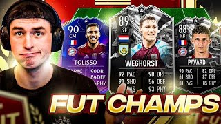 FUT Champs w 89 Weghorst 88 Pavard 90 Tolisso [upl. by Annairam]