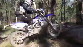 2016 Yamaha WR450F Review  BikeReviewcomau [upl. by Halludba]