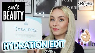 CULT BEAUTY THE HYDRATION EDIT UNBOXING ✨ WOW😱  MISS BOUX [upl. by Ynnhoj694]