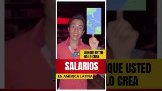 Salarios de América Latina ¿Cuál es el Mejor País para Trabajar [upl. by Wylie]