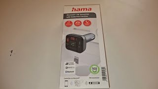 Bluetooth FM Transmiter HAMA With HandsFree Function [upl. by Antoine962]