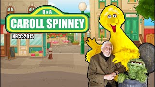 Caroll Spinney QnA at NFCC 2015 [upl. by Aeriela321]