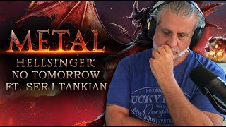 Reaction to Metal Hellsinger OST No Tomorrow ft Serj Tankian from SOAD [upl. by Aenitsirhc752]