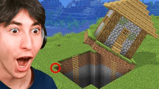 I Found a Villagers Secret Base in Minecraft [upl. by Irrol]