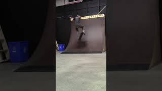 Frontside Flip in transition skateboarding skate tricks new fun skatetricks skater shorts [upl. by Leod122]