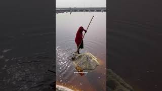 This is how pure Crystal salt is made  Indian Street Food indianstreetfood shorts viral [upl. by Nysa750]