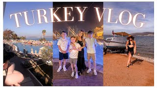 COME TO TURKEY WITH ME 🇹🇷 MUM OF 3 ALL INCLUSIVE FAMILY HOLIDAY ✈️ [upl. by Nizam]